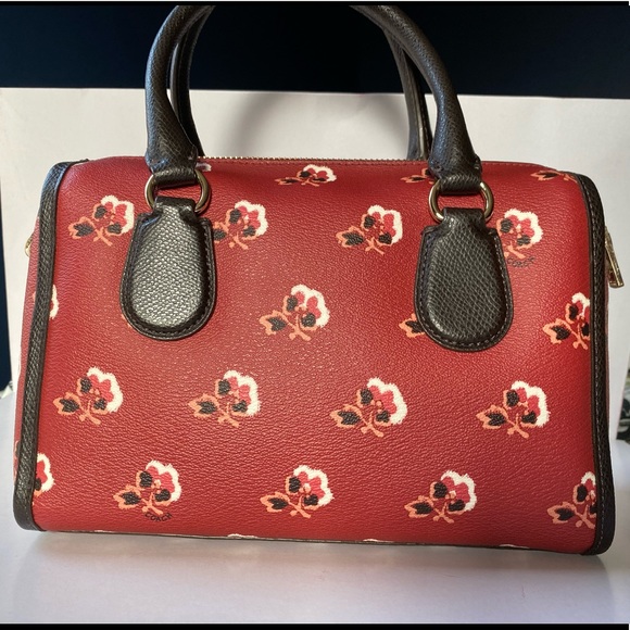 COACH BENNETT SATCHEL IN BRAMBLE ROSE F36203 - Picture 3 of 8